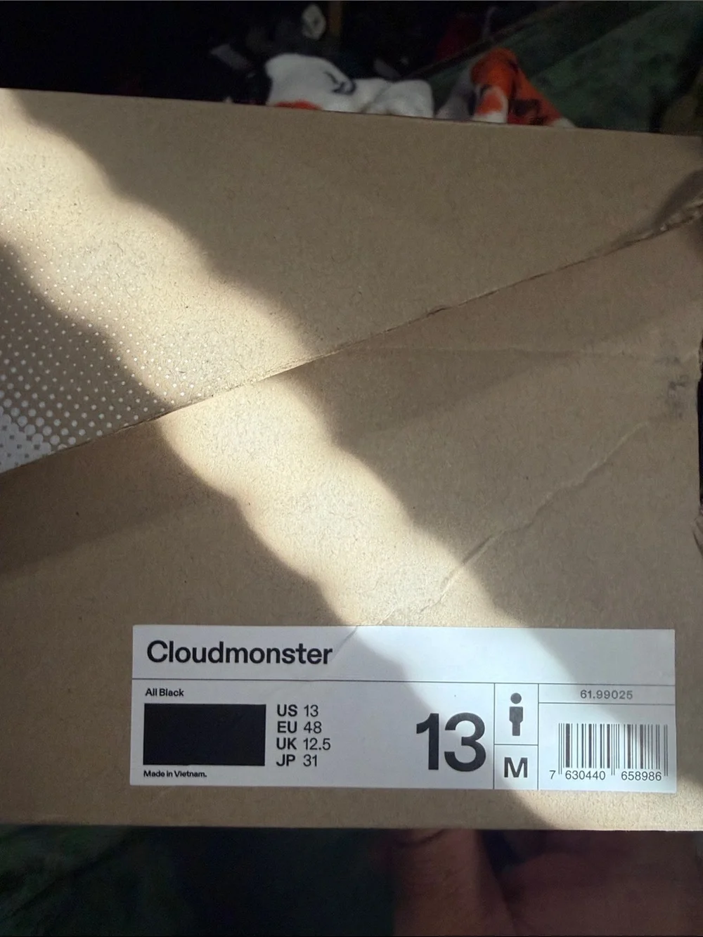 On Running Men's Black Cloudtec Cushioning Sneakers